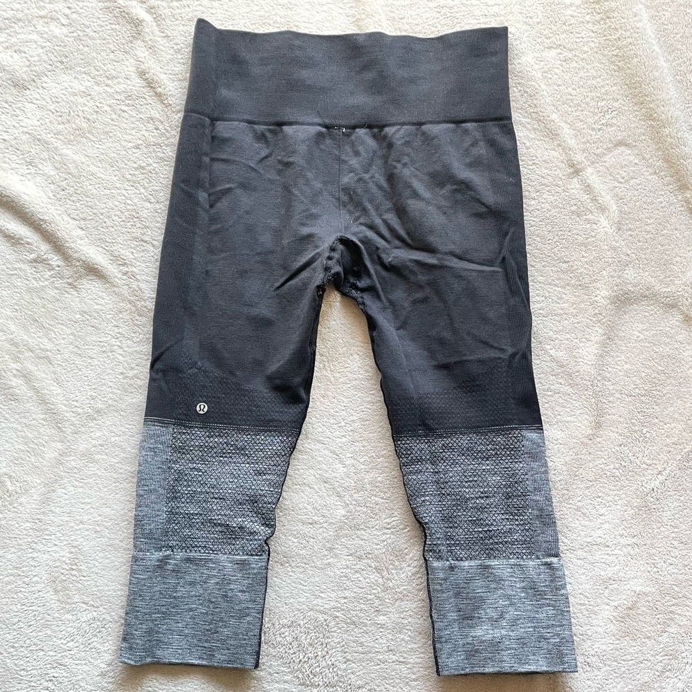 Lululemon seamless street crop legging